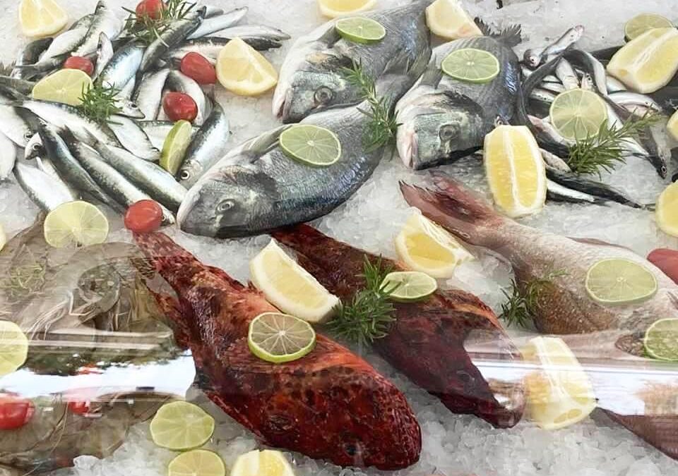 Fresh fishes just arrived📍Spiaggia bianca 🐟